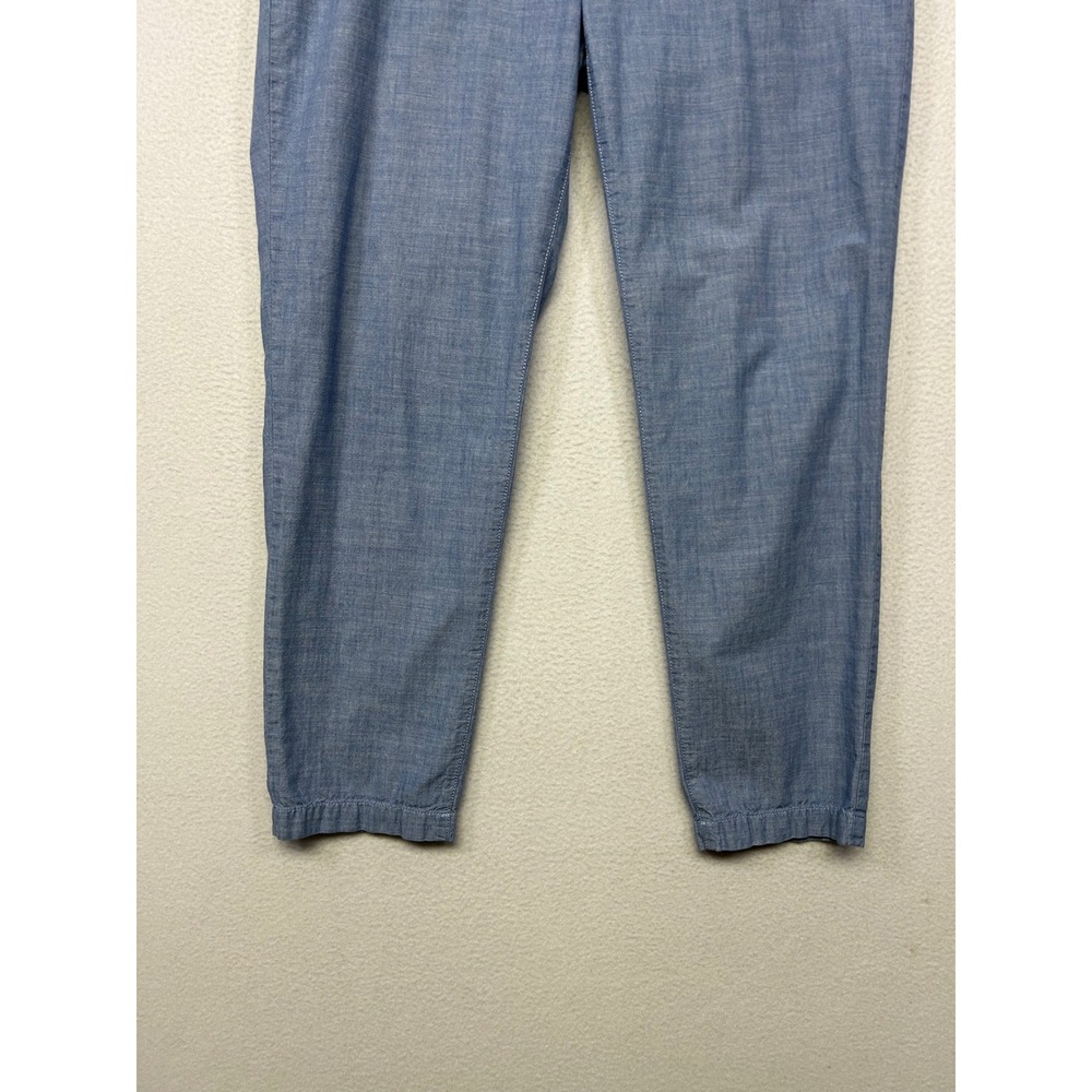 Coastal Preppy Talbots Womens 10 Blue The Weekend Chino Pants Minimalist Hampton - Picture 10 of 11